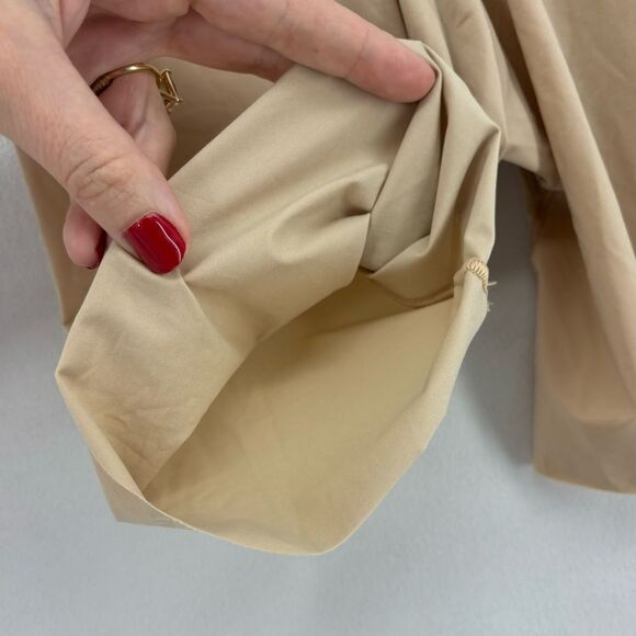 SPANX women’s medium OnCore High-Waisted Mid-Thigh Shorts shapewear tan - Picture 2 of 9